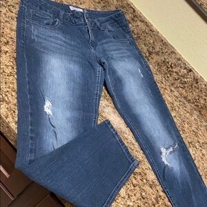 SO Distressed Juniors Jeans Sz 9